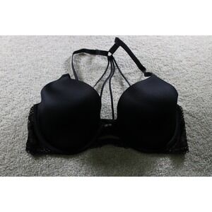 Ambrielle Women's Black 36C Lace Underwire Bra Full Coverage‎